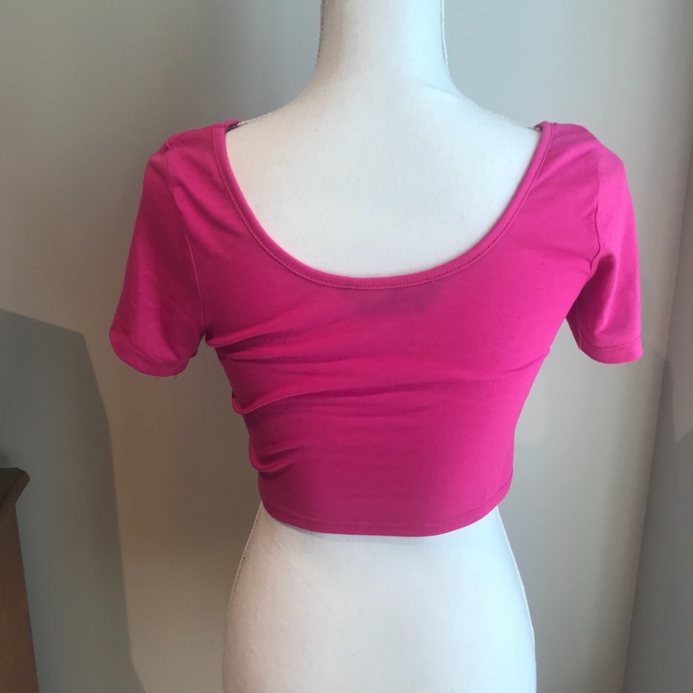 Pink Crop Top - Picture 4 of 6